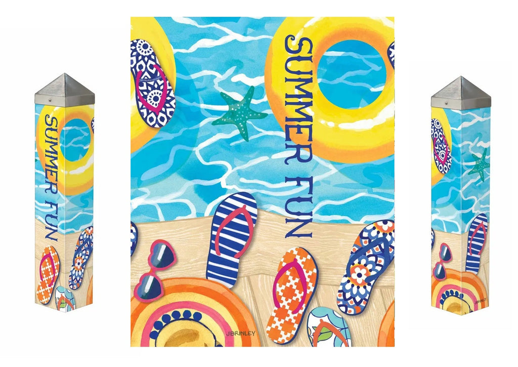 Flip Flops 20 Inch Art Pole