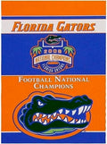 Florida Gators Football Champions Garden Flag 2 Sided