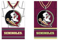 Florida State Seminoles Garden Flag 2 Sided Jersey