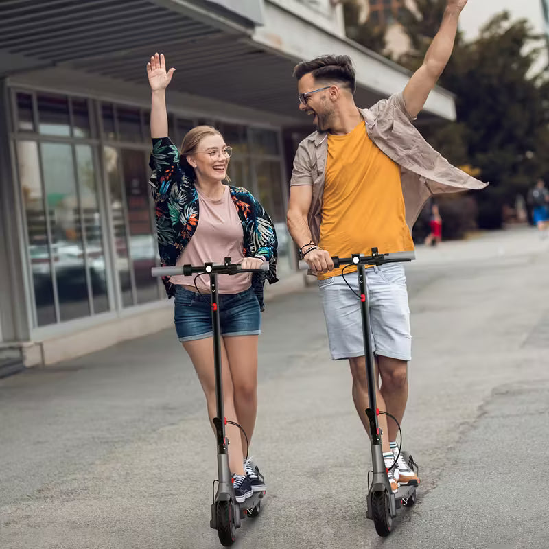 Folding Electric Scooter, 350W-500W Motor, 36V-48V Battery, With 8.5-14inches Anti-skid Solid Tires, Scooter Electric