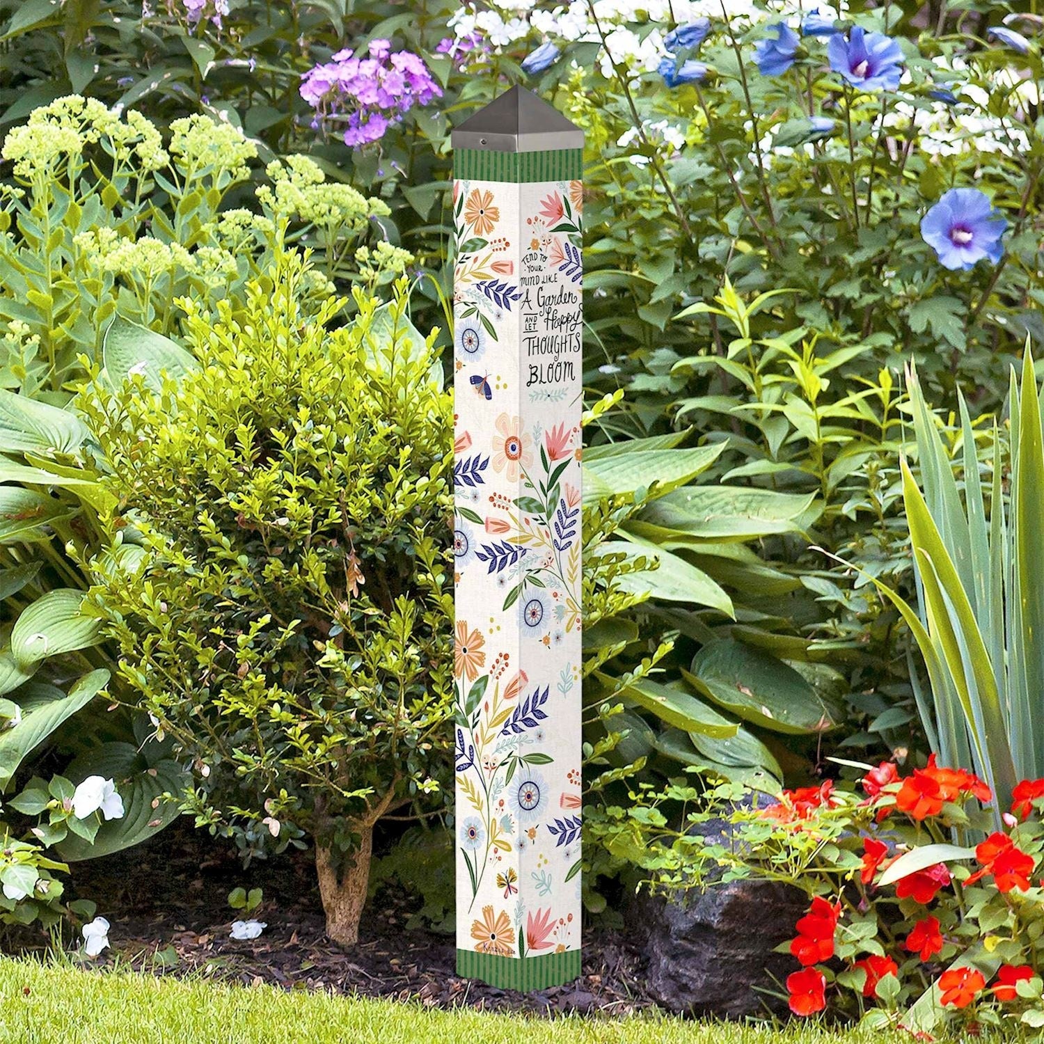 Folksy Garden 40 Inch Art Pole