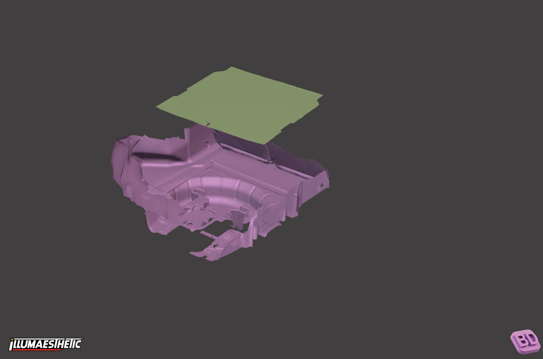 Ford Mustang Dark Horse (S650) 3D Scan (2024+)