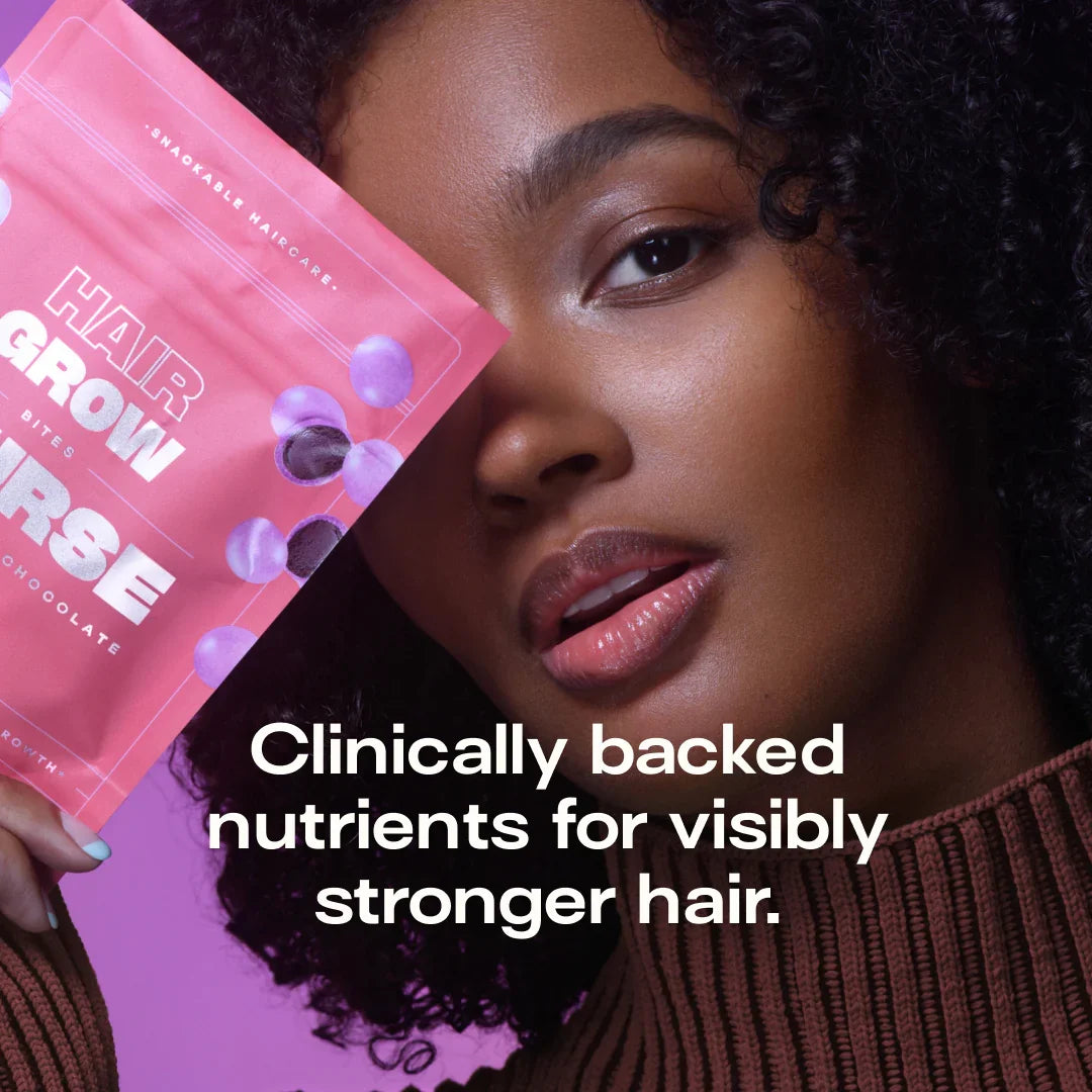 Sourse Hair Grow Bites, 6-Pack of 30-Count, Hair Vitamin Gummies for Faster Hair Growth