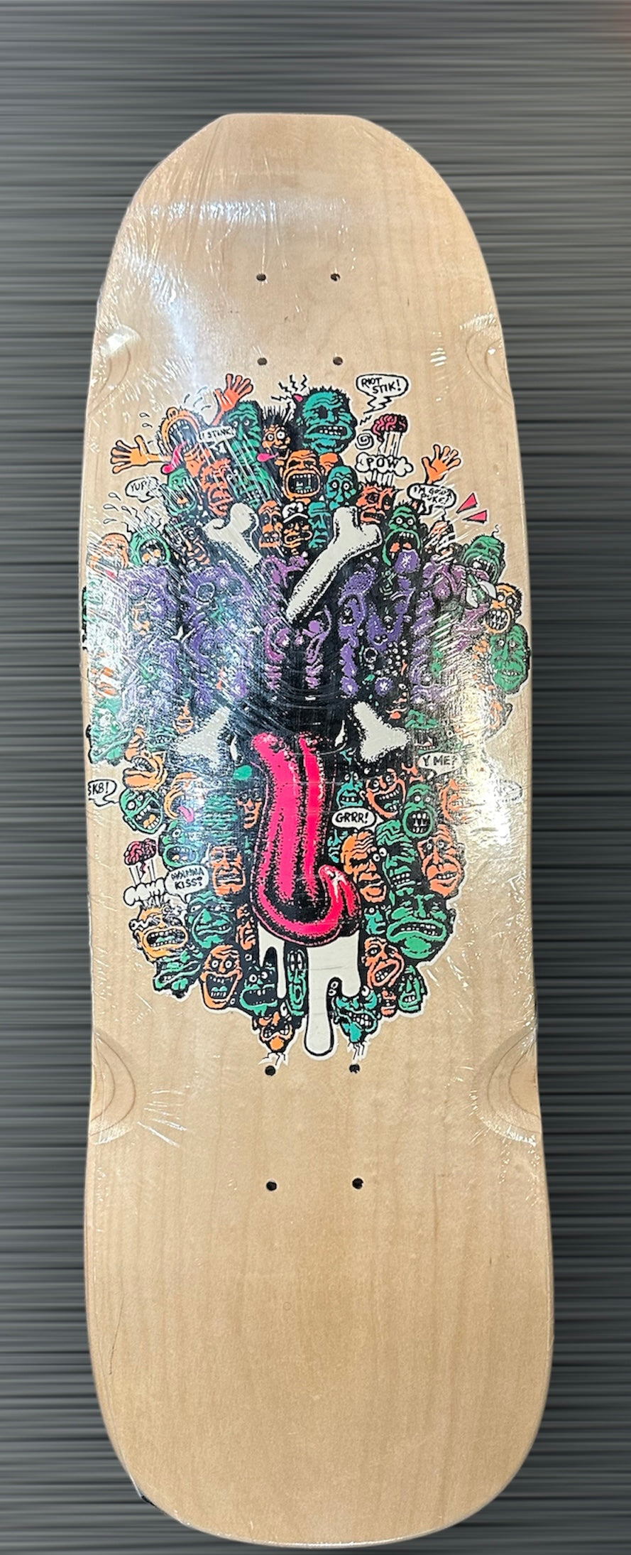 Brand-X Riot Stick On ICARUS  9.5" Skateboard Deck