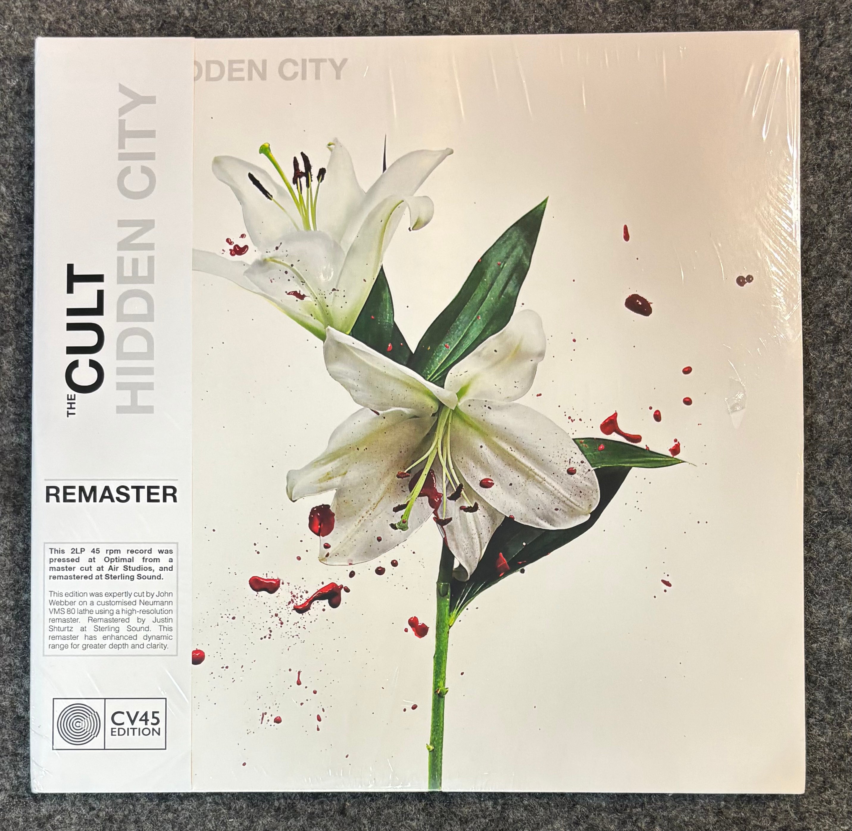 CULT, THE – HIDDEN CITY (45RPM 180 GR) 2x Vinyl LP Record