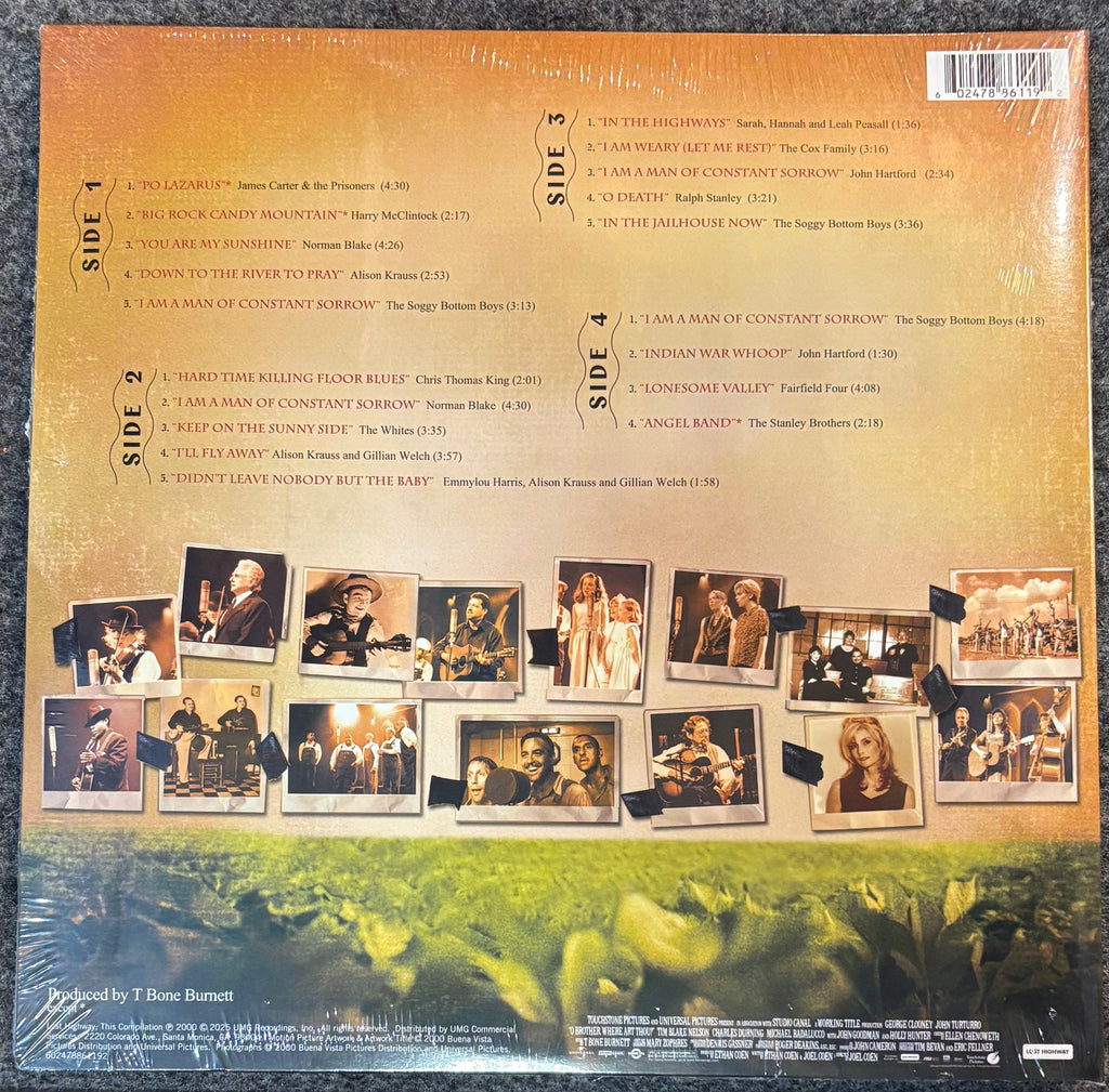 O BROTHER, WHERE ART THOU? (25TH ANNIVERSARY) O.S.T. 2x Vinyl Lp Record