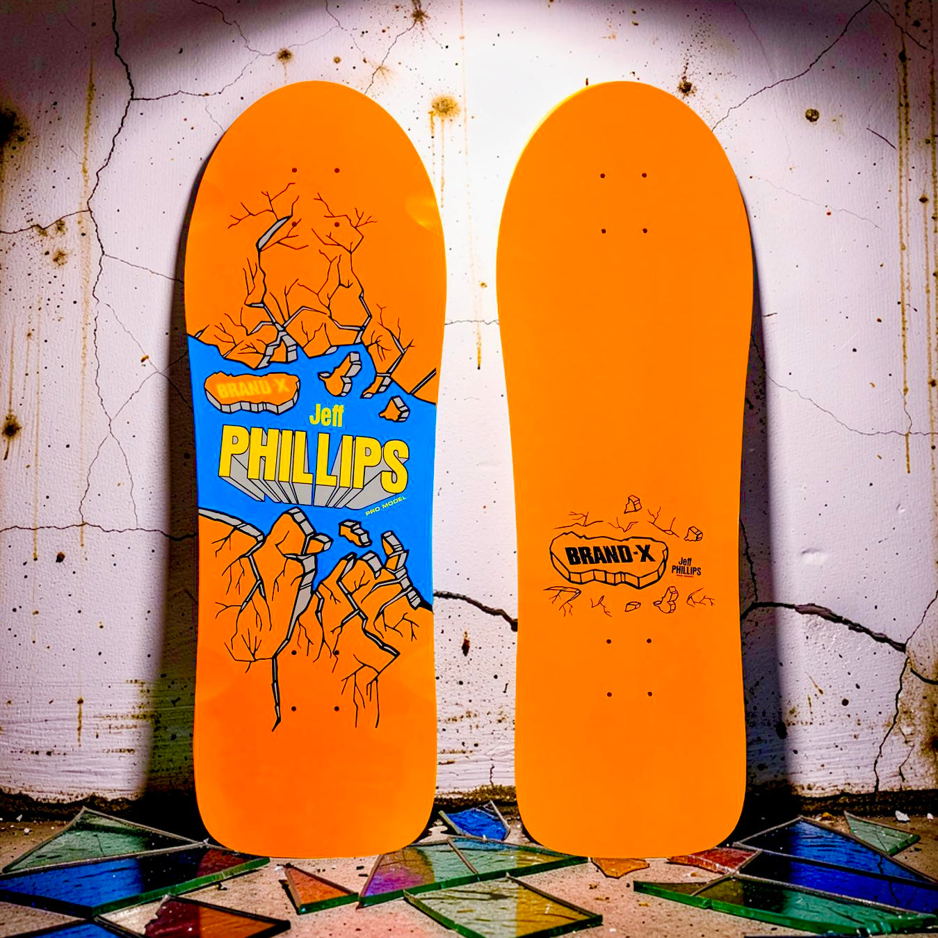 Jeff Phillips BREAKOUT Original Shape “Rider” Deck 10.2”x30.2” (PRE-ORDER, NOVEMBER)