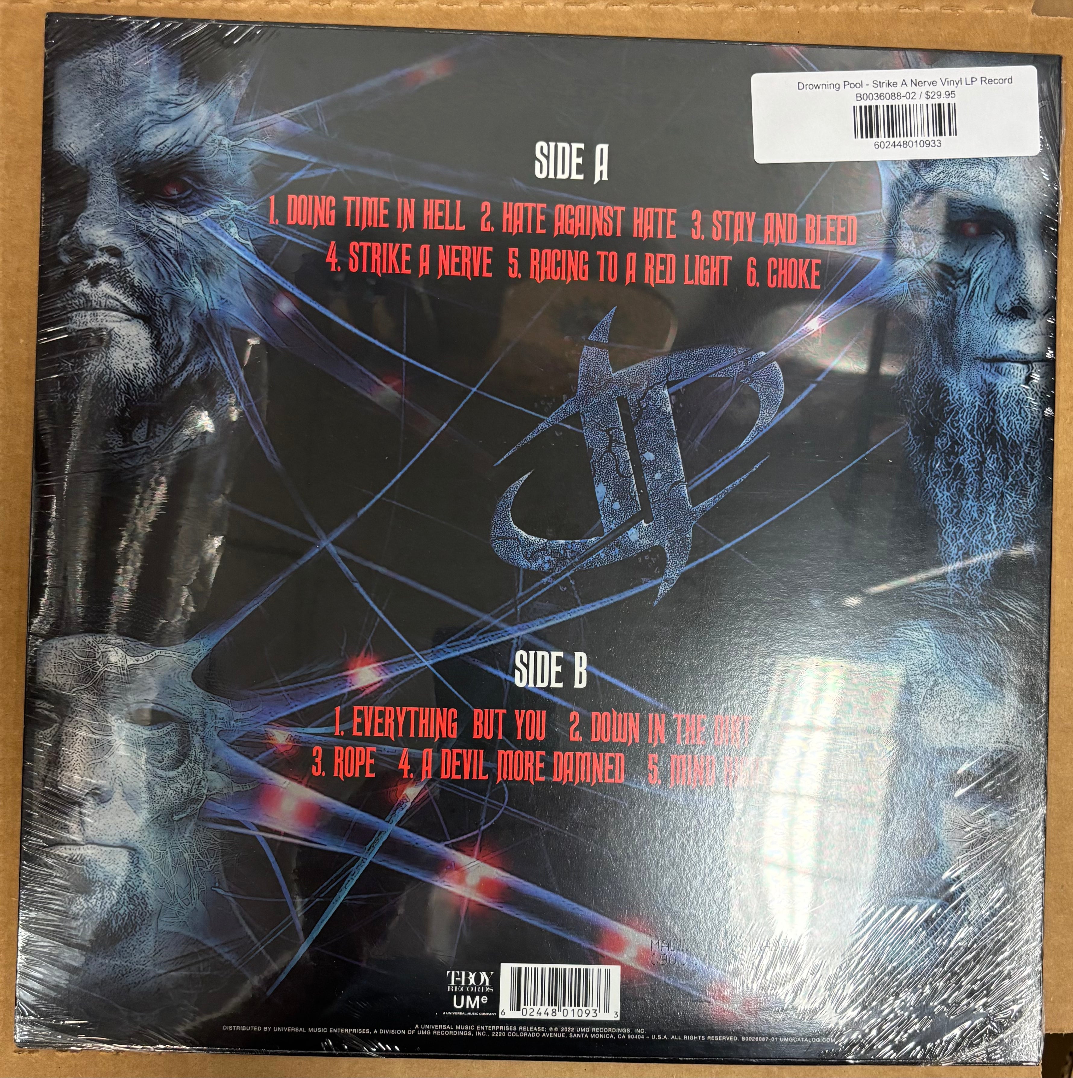 Drowning Pool - Strike A Nerve Vinyl LP Record