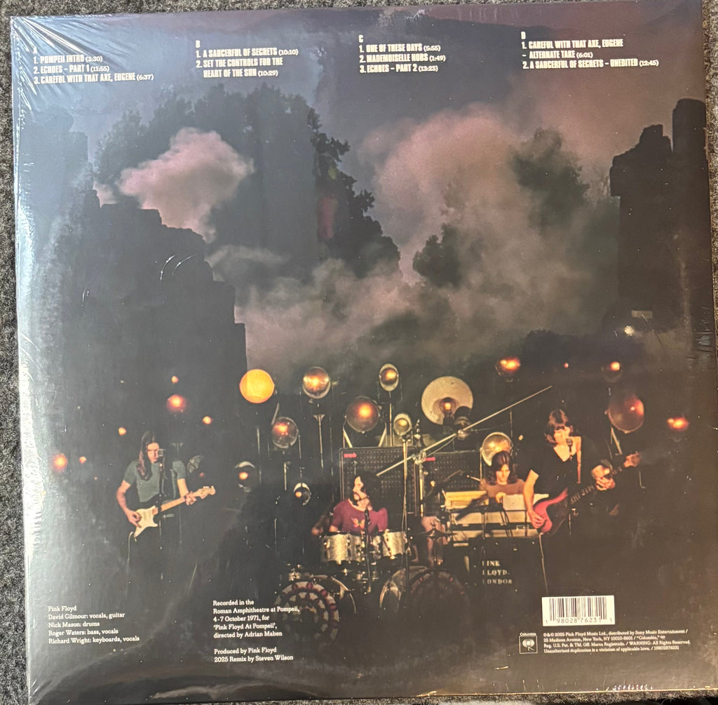 Pink Floyd – Pink Floyd At Pompeii-Mcmlxxii 2x Vinyl LP Record