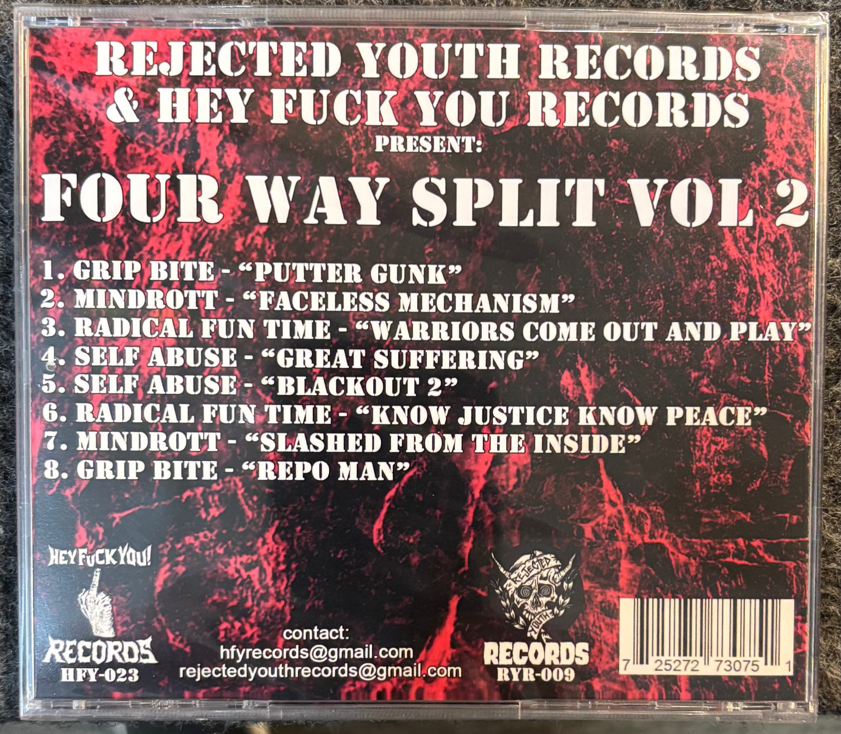 Various Artists - 4 Way Split 2 CD