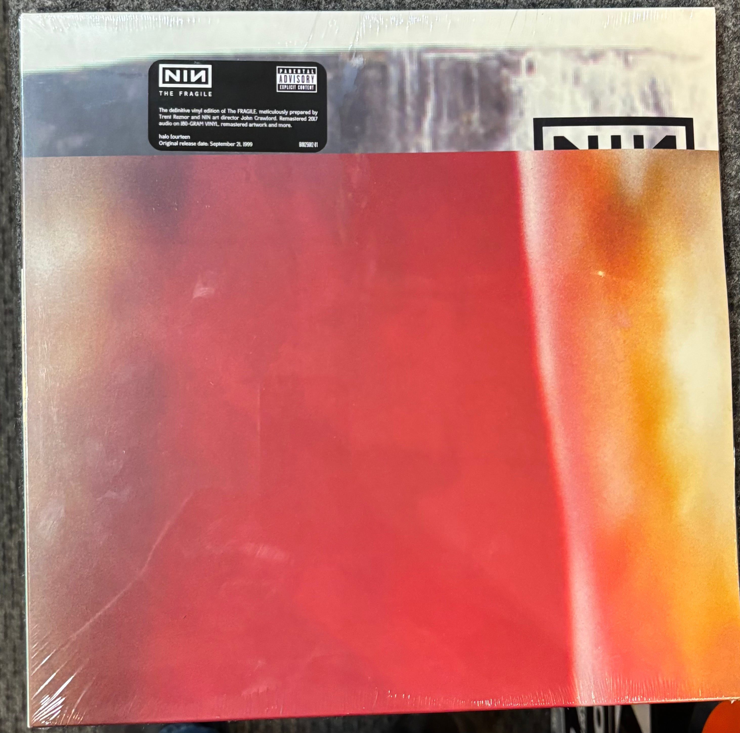 Nine Inch Nails – The Fragile [180G] 3x Vinyl Record