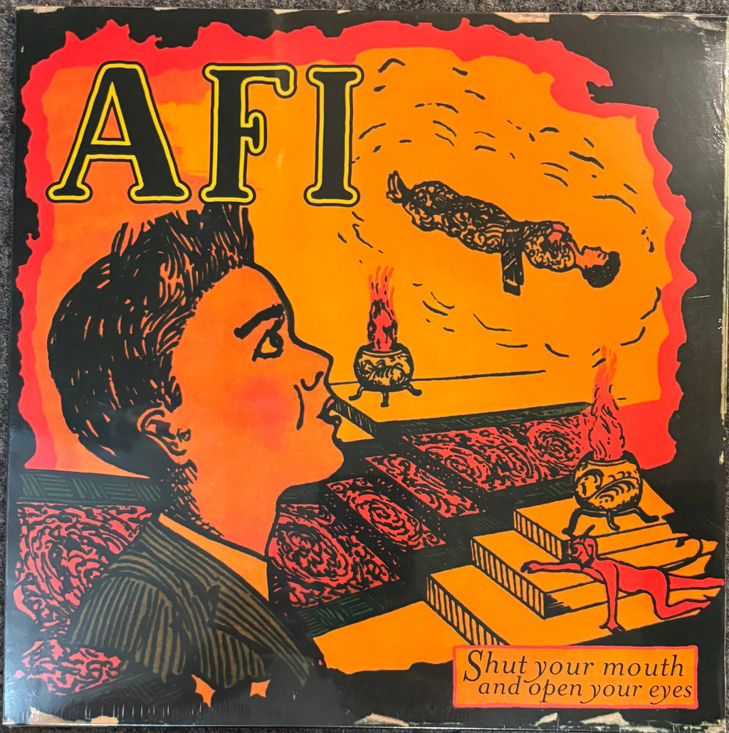 A.F.I. – SHUT YOUR MOUTH AND OPEN YOUR EYES Vinyl LP Record