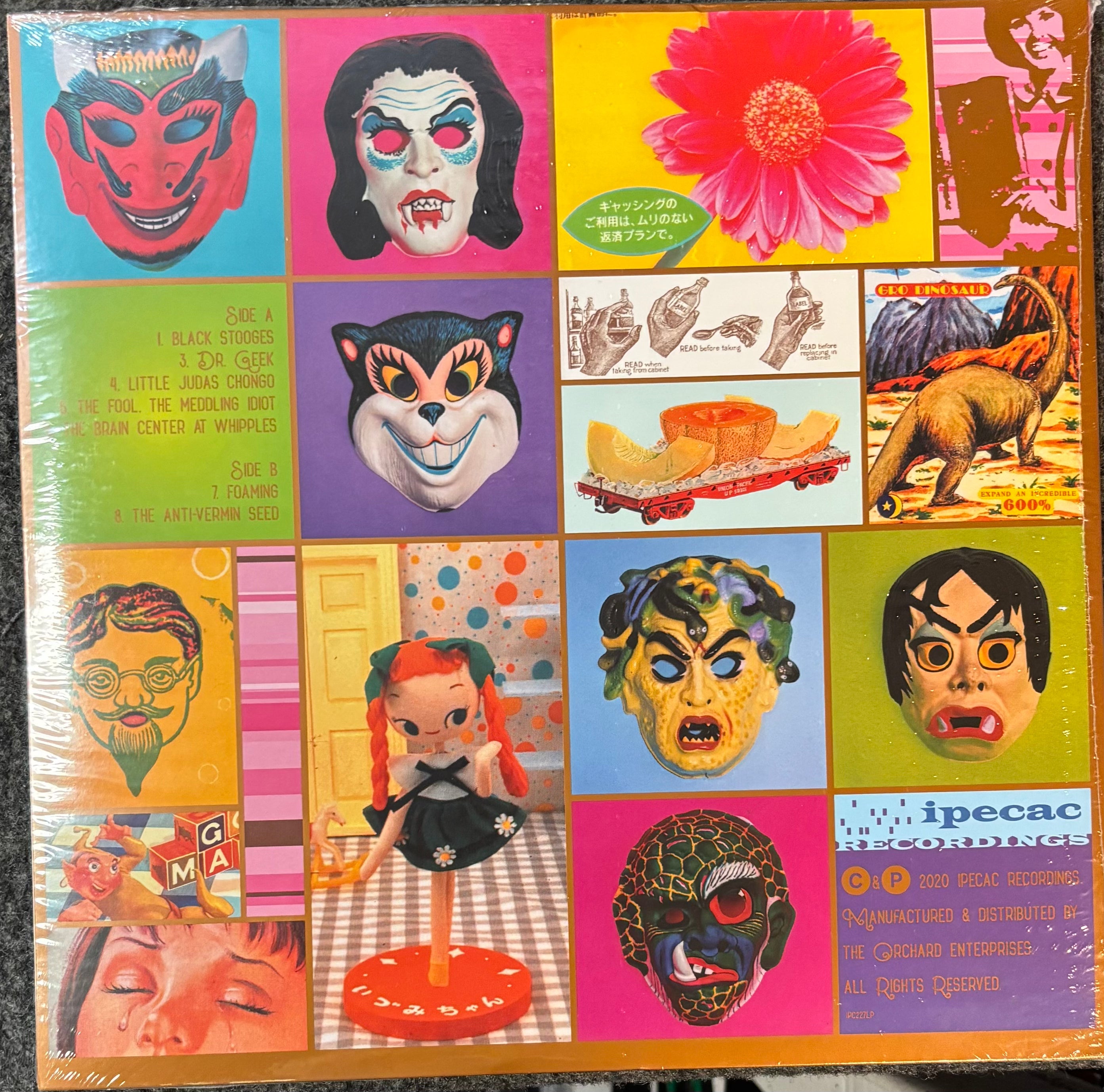 Melvins - Hostile Ambient Takeover Baby Pink Color Vinyl LP Record