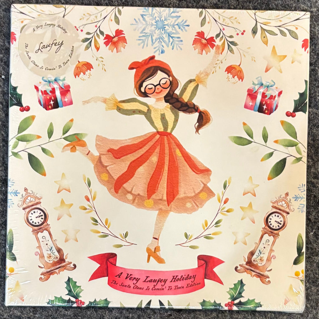 LAUFEY - A VERY LAUFEY HOLIDAY: SANTA CLAUS IS COMIN' TO TOWN EDITION 7" Vinyl Record