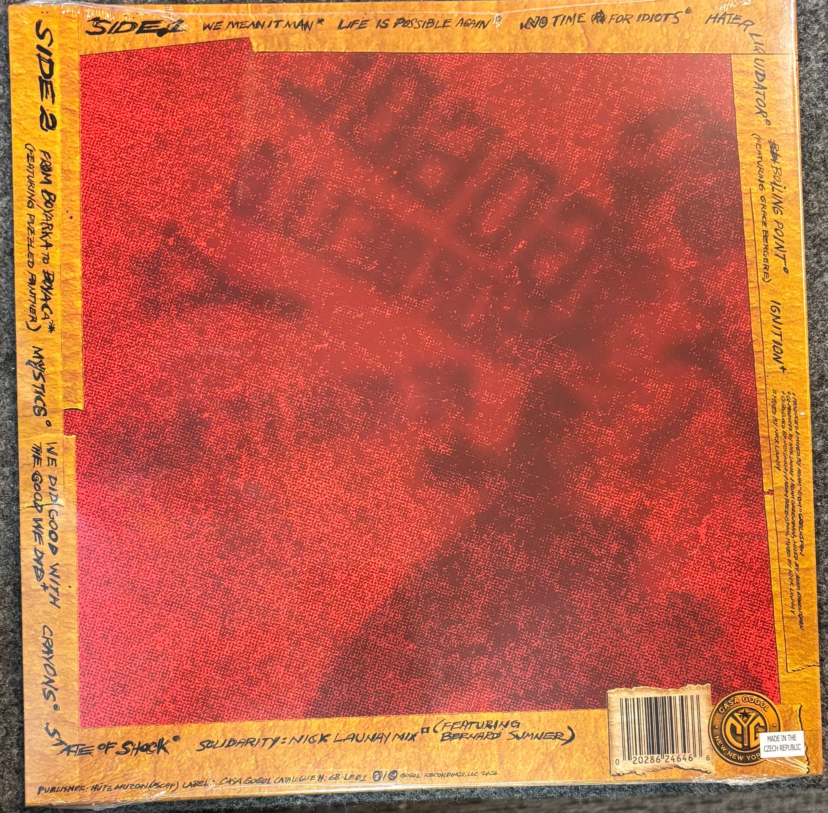 Gogol Bordello – We Mean It, Man! Vinyl LP Record