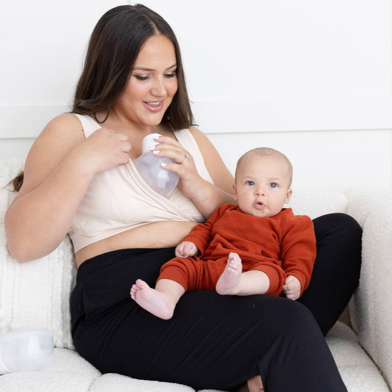 Everyday Luxe® 3.0 Nursing & Hands-Free Pumping Bra for Breastfeeding Moms