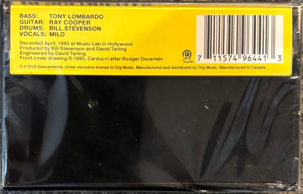 DESCENDENTS – I DON'T WANT TO GROW UP Cassette