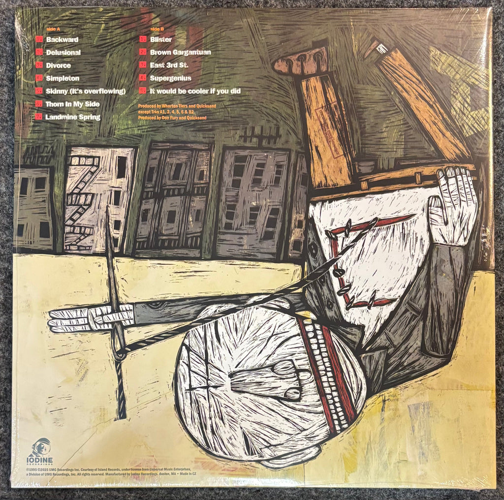 QUICKSAND – MANIC COMPRESSION (30TH ANNIVERSARY OPEN HEART RED) Vinyl LP Record