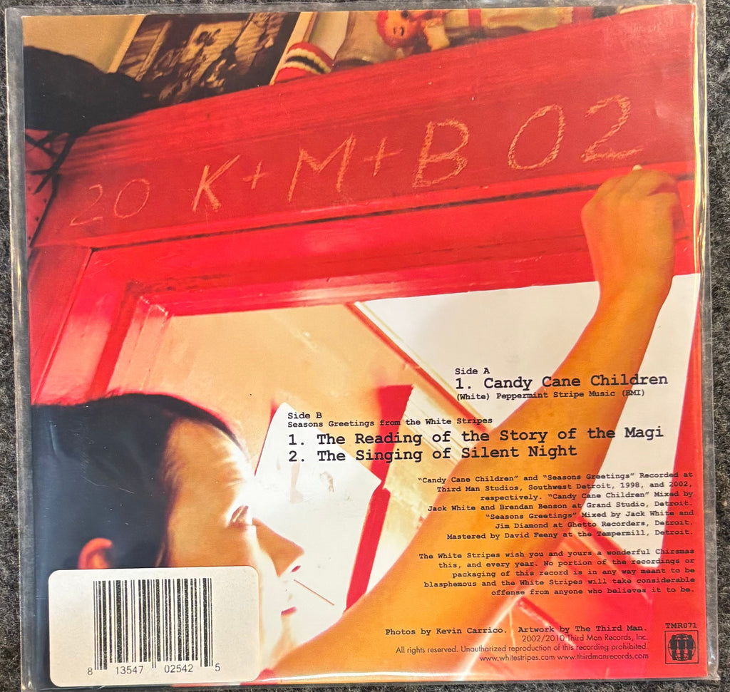WHITE STRIPES, THE - MERRY CHRISTMAS FROM... 7" Vinyl Record