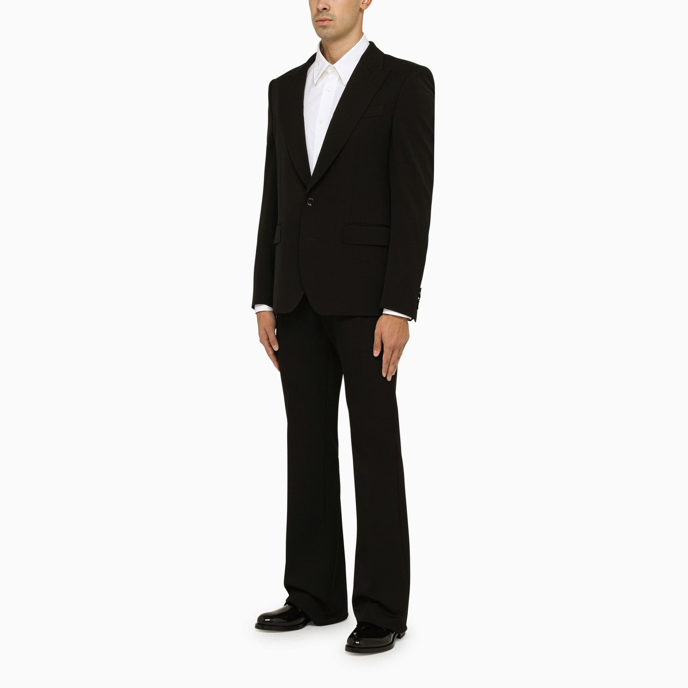 Dolce&Gabbana Classic Single Breasted Black Jacket