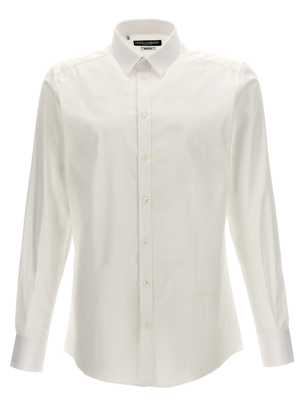 Dolce & Gabbana Men Logo Embroidery Shirt
