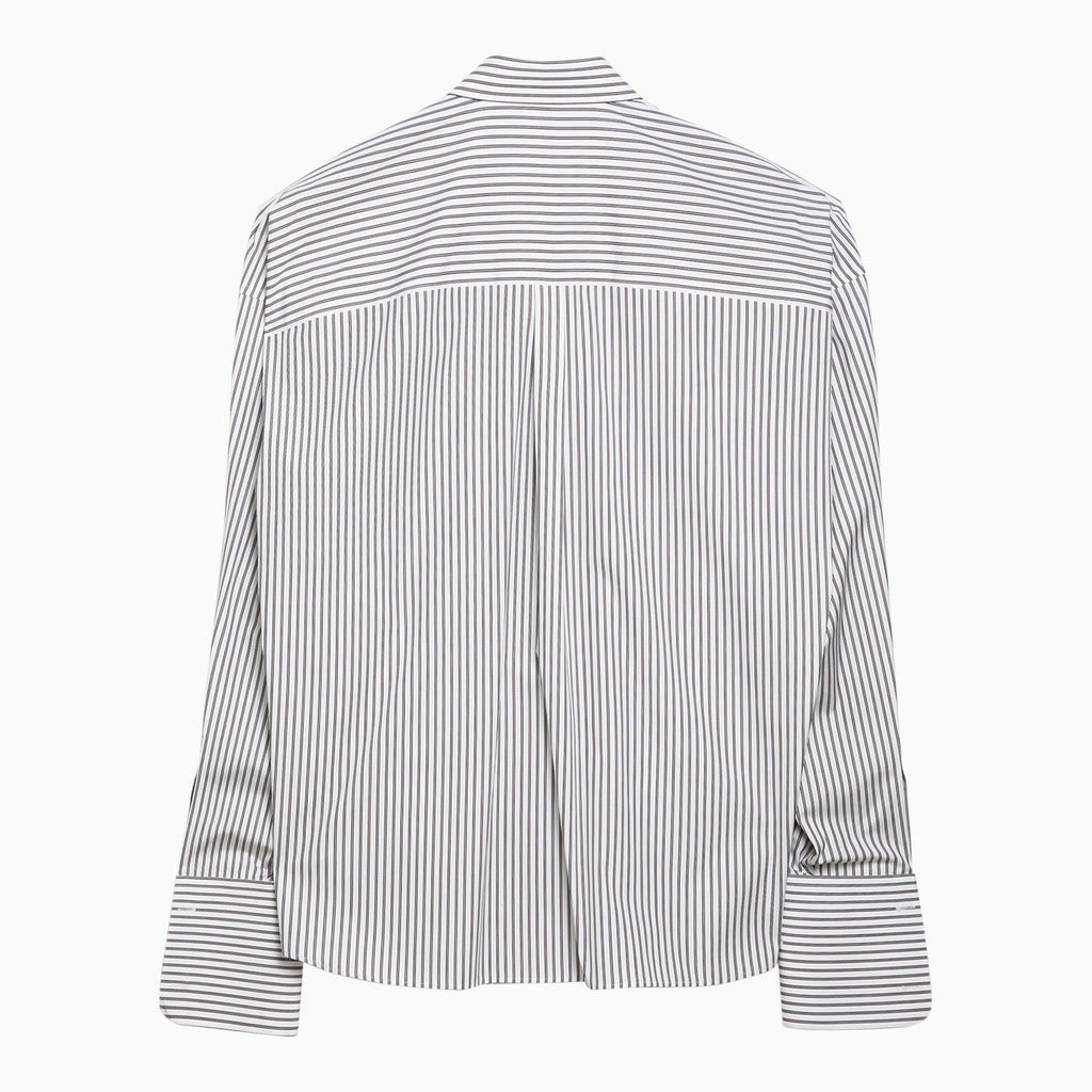 Dolce&Gabbana Striped Over Shirt In Poplin