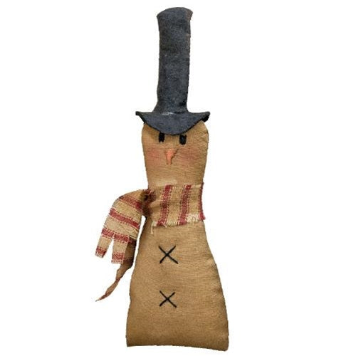 Top Hat Snowman Ornament (Pack of 4)