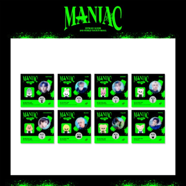 Stray Kids x Skzoo - 2nd World Tour Maniac Official Merch