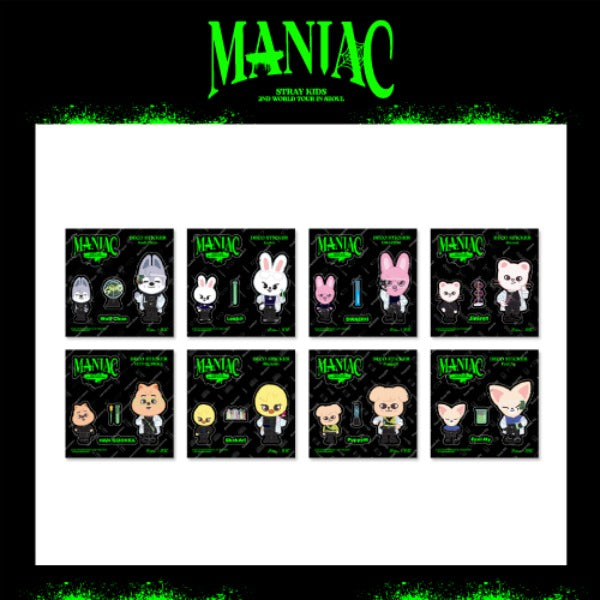 Stray Kids x Skzoo - 2nd World Tour Maniac Official Merch