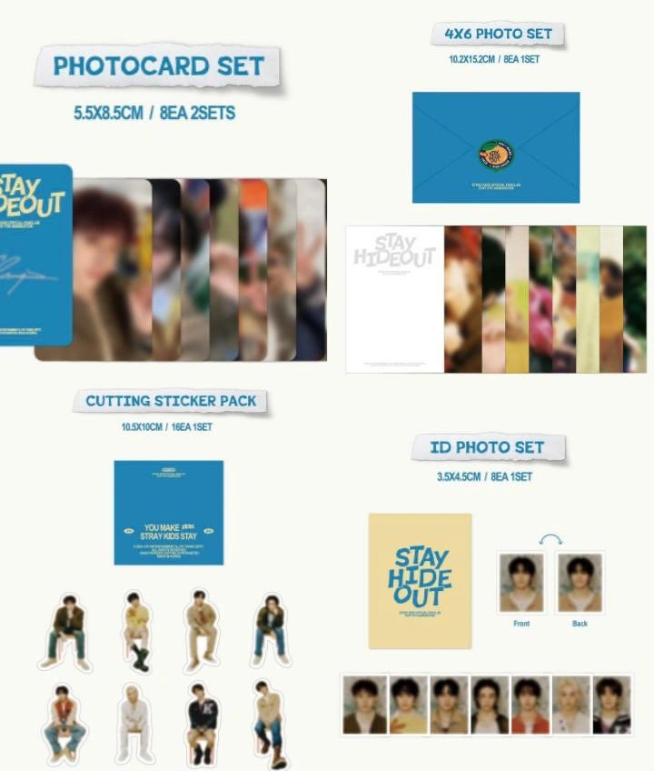 Stray Kids Stay 4th Gen Kit Fanclub Kit (Membership Card Excluded)