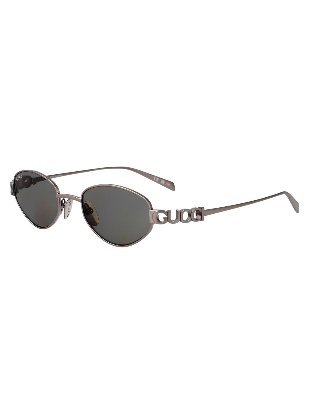 GUCCI Chic Round Metal Sunglasses for Women