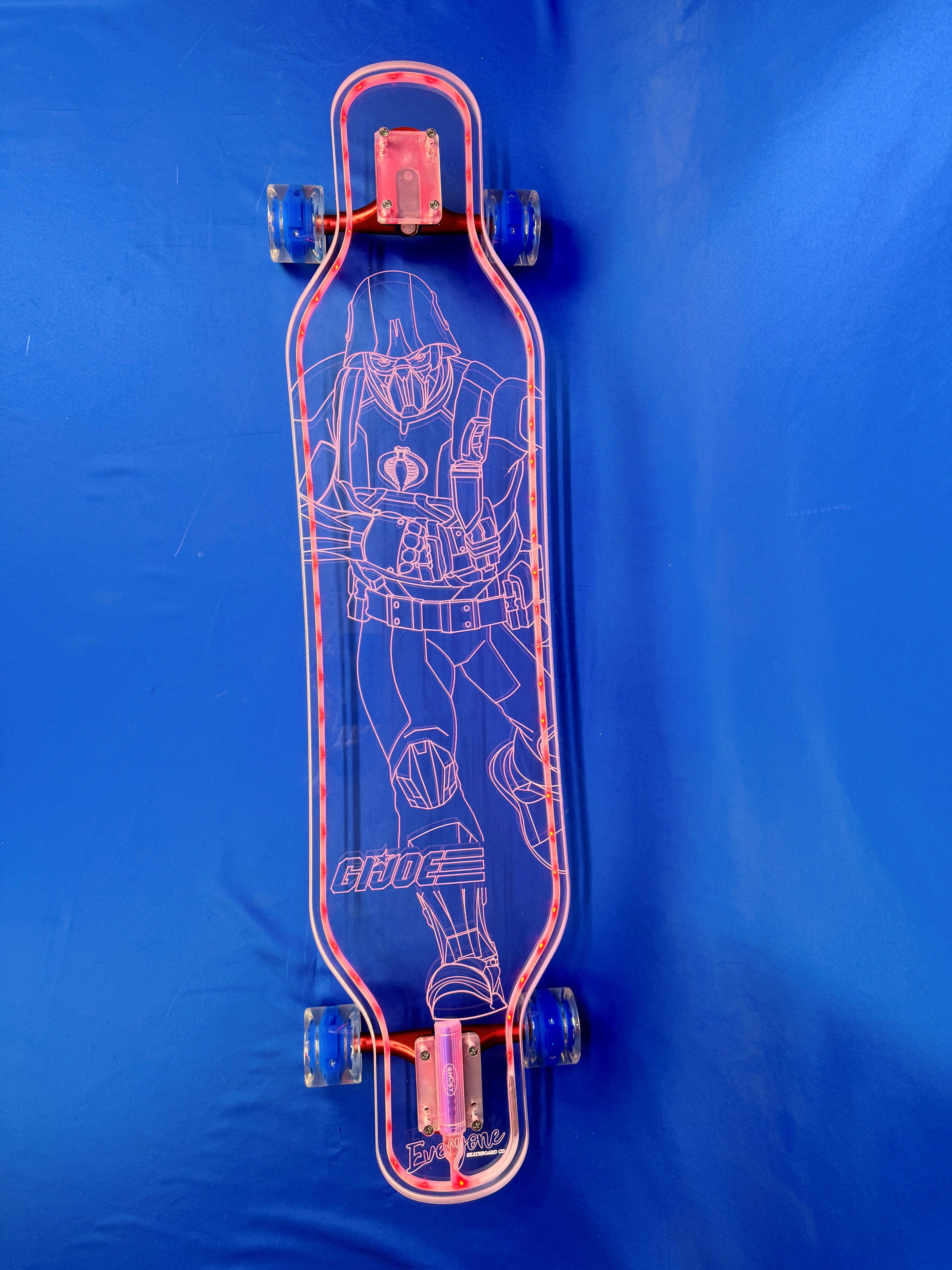 G.I. Joe x Everyone Skate x Ghost Boards Cobra Soldier Longboard