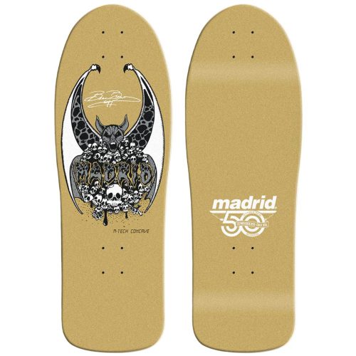 Madrid Beau Brown "Bat" LTD 50th Anniversary SHOF 10.25" Skateboard Deck