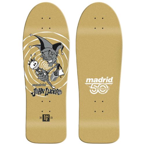 Madrid John Lucero "Jester" LTD 50th Anniversary SHOF 10.75" Skateboard Deck