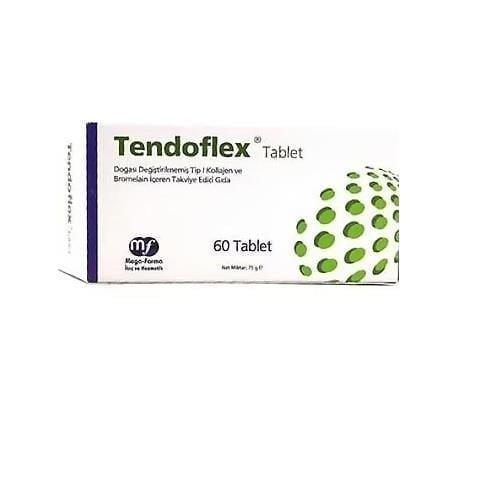 Tendoflex Collagen Supplement for Joint Health Support - 60 Tablets with Type I Collagen, Vitamin C, and Antioxidants