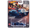 Chevrolet Corvette Z06 Drag Racer "Speed Society" Blue Metallic with Graphics "Boulevard" Series Diecast Model Car by Hot Wheels