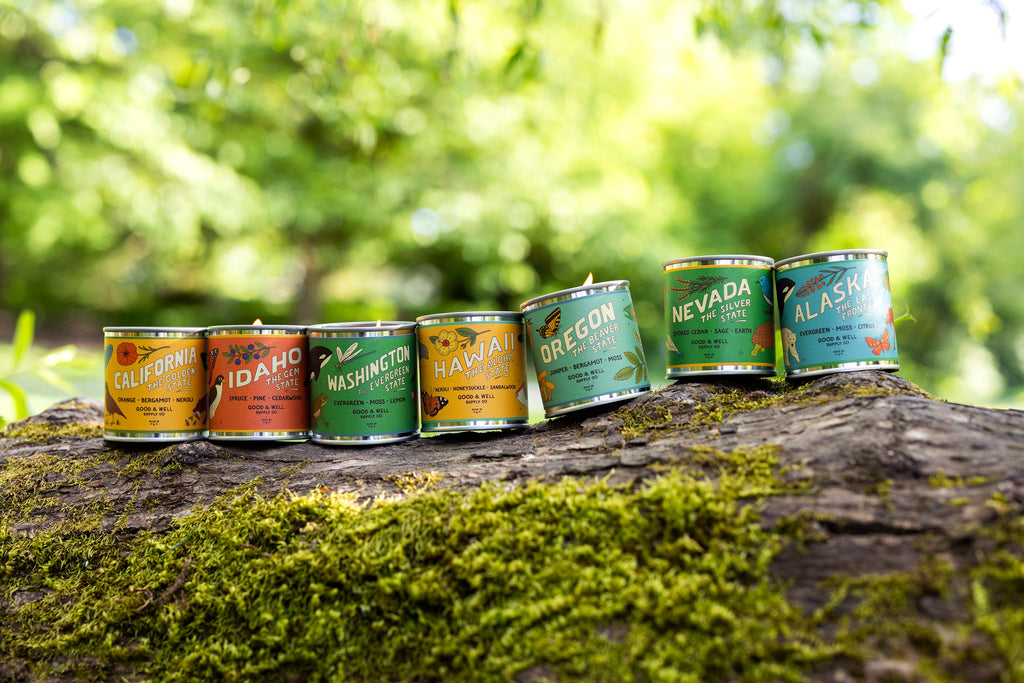 South Dakota State Candle