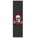 Powell Peralta Ripper Checker Griptape - 10"x33" Black