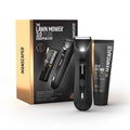 MANSCAPED The Lawn Mower 3.0 Plus Essentials Shaving Kit, SkinSafe Electric Groin and Body Hair Trimmer, Men's Grooming Gift Set - Imperfect Box
