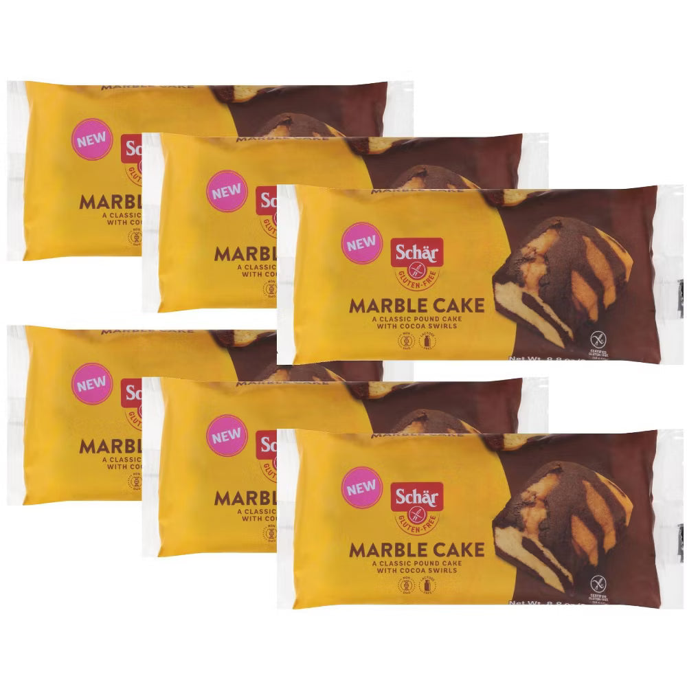 Schar Marble Cake, Gluten-Free, 8.8 oz., Case of 6