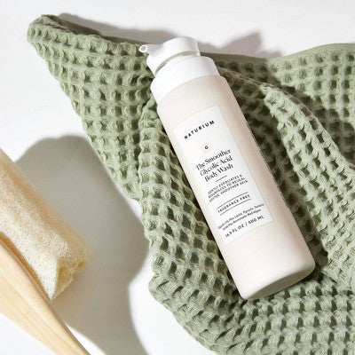Naturium The Smoother Glycolic Acid Exfoliating Body Wash 16.9 fl oz - Imperfect Container