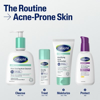 Cetaphil Gentle Clear Salicylic Acid Acne Pore Cleanser 8 fl oz - New