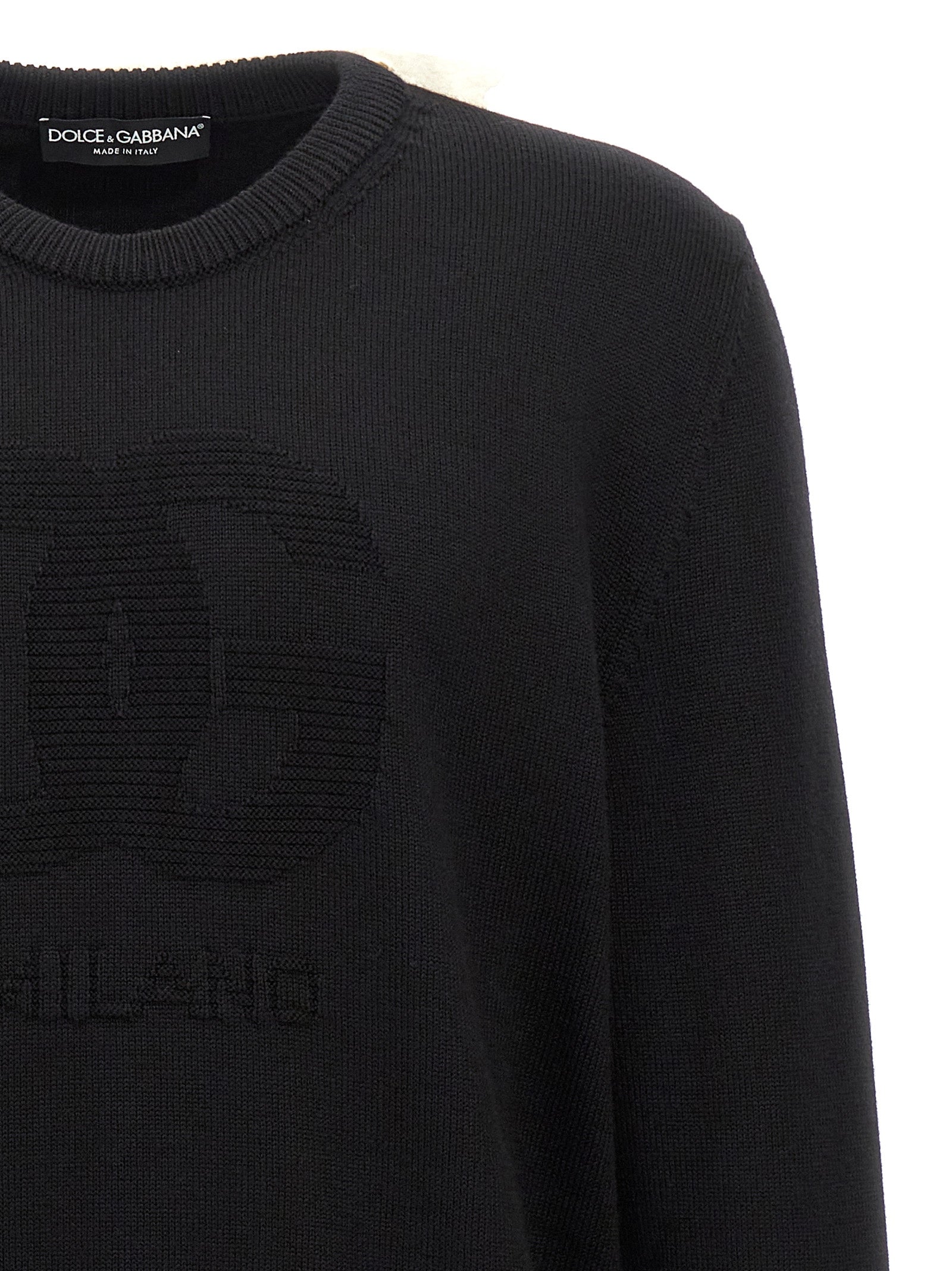 Dolce & Gabbana Men 'Dg' Intarsia Sweater