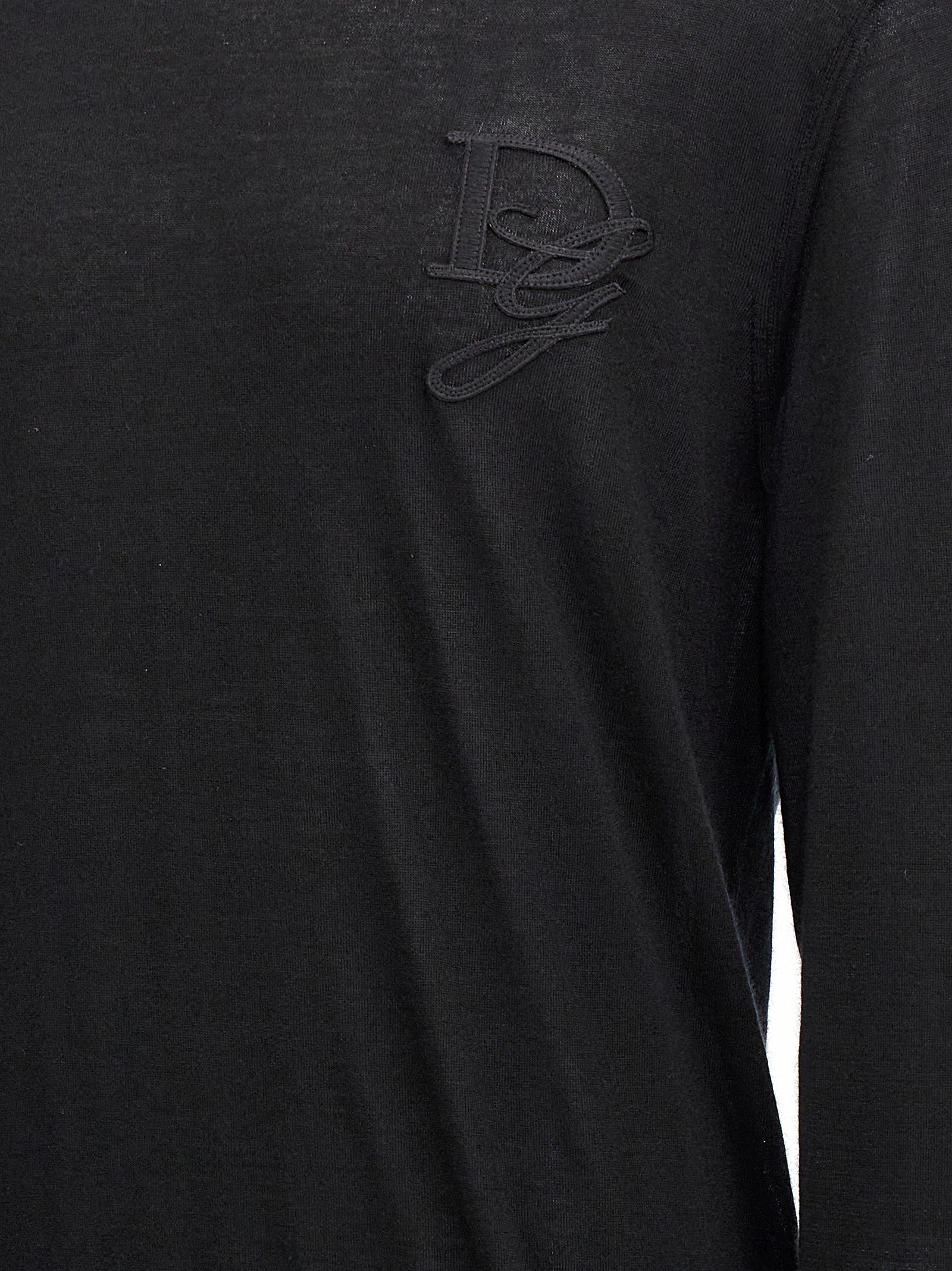 Dolce & Gabbana Men Logo Embroidery Sweater