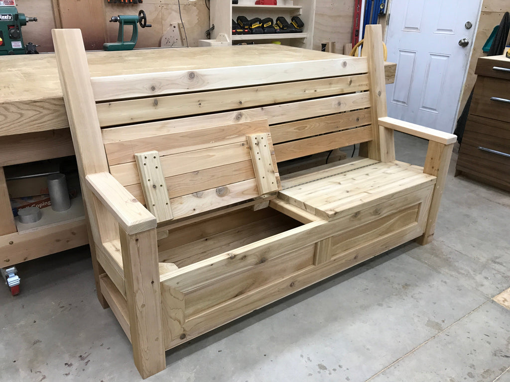 Garden Bench with Storage