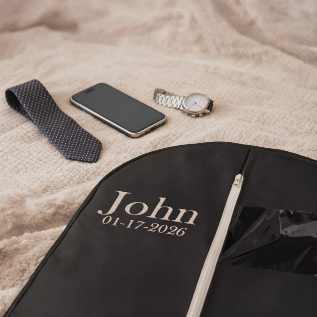 Personalized Garment bag for Groom Tuxedo