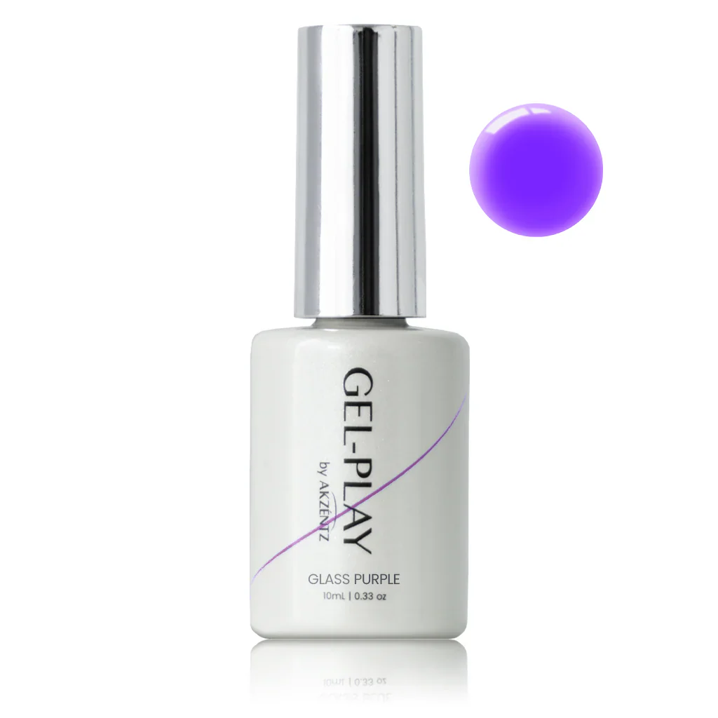 Akzentz - Gel Play Glass Purple, 10ml