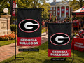 Georgia Bulldogs Garden Flag 2 Sided Embroidered