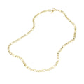 16 INCH, 4mm Stainless Steel Figaro Chain Necklace