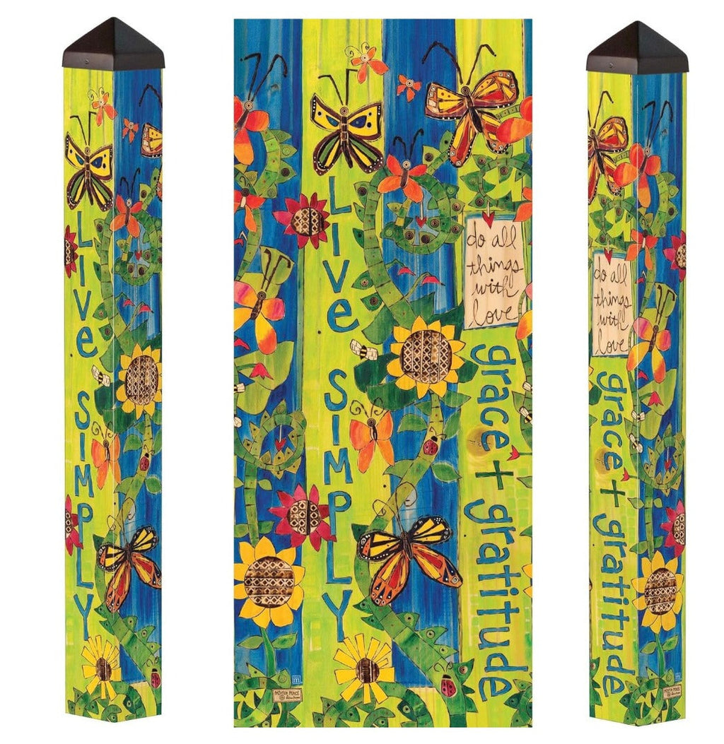 Grace & Gratitude Art Pole 40 Inches